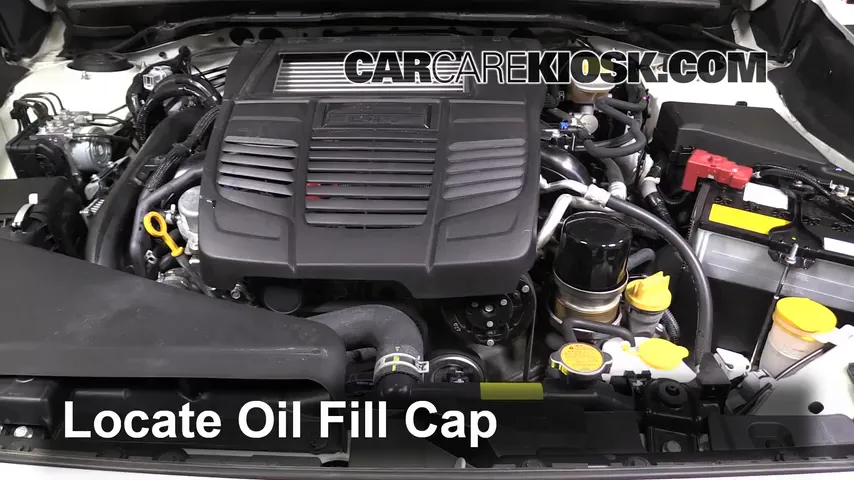 2015 Subaru WRX Limited 2.0L 4 Cyl. Turbo Oil